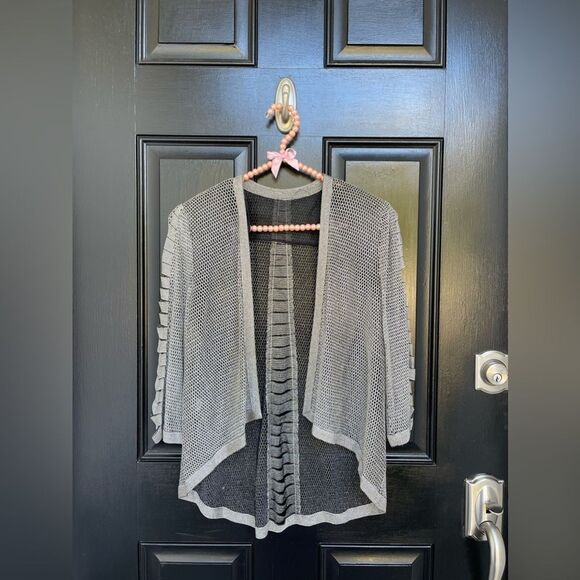 Damianou Two Piece Silver Gold Metallic Dress Set Size S - Picture 13 of 15